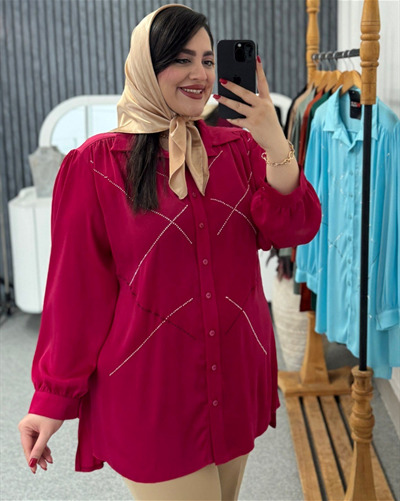 تونیک نگین ضربدری کد 1479